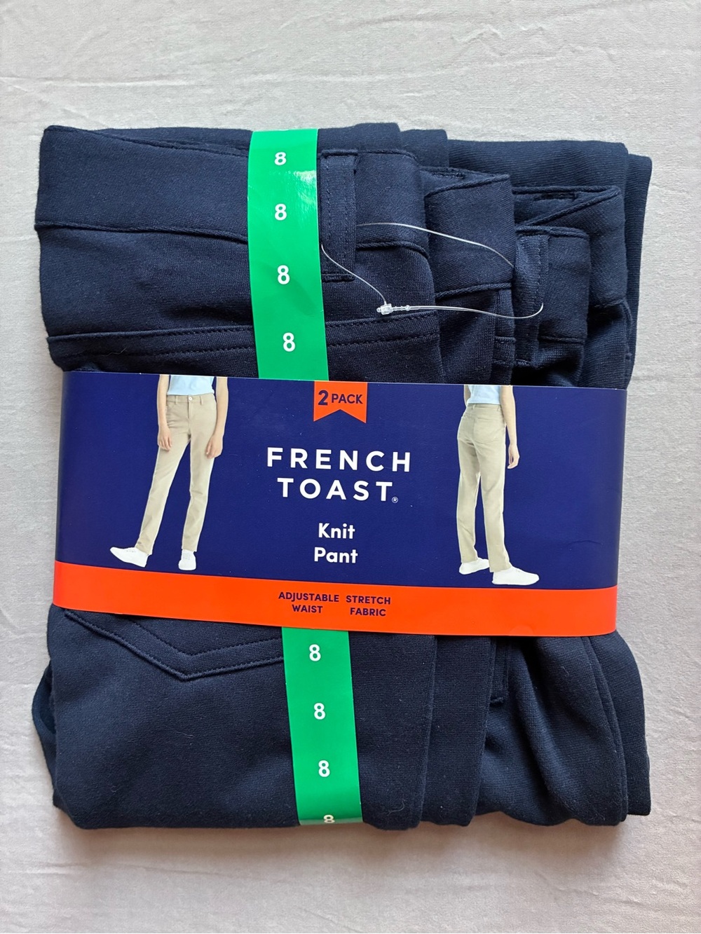 NEW French Toast Navy 2-Pack Knit Pants